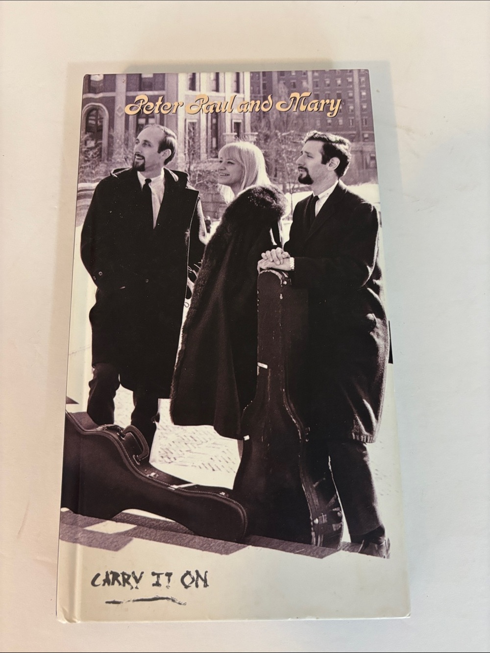 Peter Paul and Mary Carry It On Boxed CD set No bonus DVD